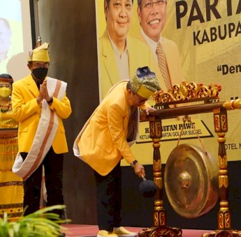Buka Musda Golkar Tana Toraja, TP Ajak Seluruh Kader Menangkan Airlangga