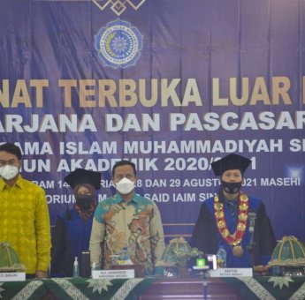 Plt. Gubernur Sulsel dan Bupati Andi Seto Hadiri Wisuda IAIM Sinjai