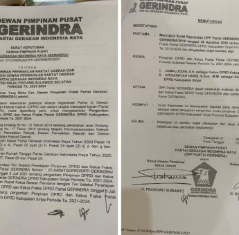 Partai Gerindra Berhentikan Lukman H. Arsal Dari Ketua DPRD Sinjai