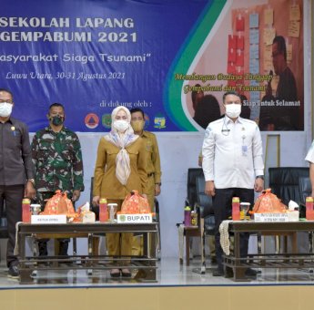 Perkuat Kesiapsiagaan Masyarakat, BMKG Gelar Sekolah Lapang Gempabumi di Luwu Utara