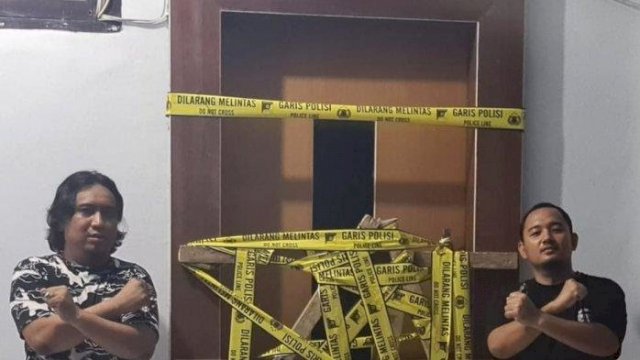 Tolak Pejabat Baru, Anggota DPRD Bantaeng Segel Ruang Kerja Sekwan