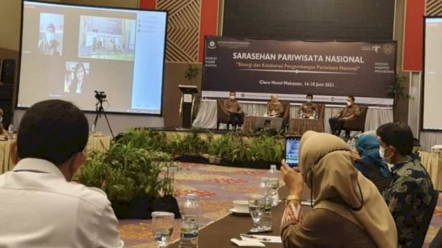 Kadis Parekraf Hadiri Sarasehan Pariwisata Nasional