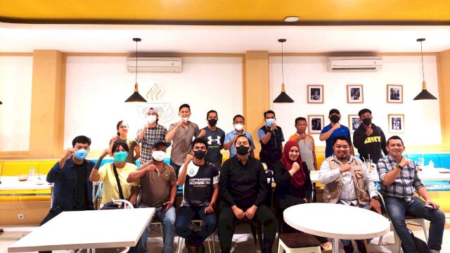 Rapat Perdana Pengurus Kick Boxing Indonesia (KBI) Sulsel, Rabu (01/09/2021).