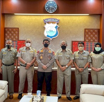 Ilham Arief Sirajuddin Temui Kapolda Sulsel, Ini yang Dibahas