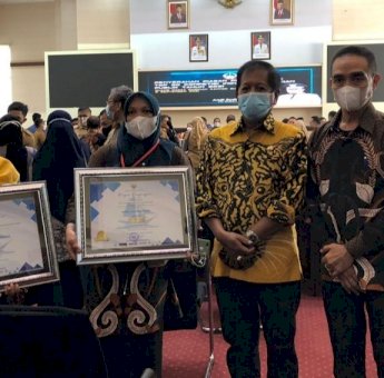 Bupati Soppeng Terima Piagam Penghargaan Top 30 Inovasi Pelayanan Publik