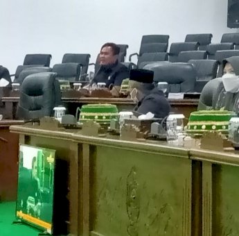 Rapat Banggar, Anggota DPRD Soppeng Soroti Pekerjaan Proyek