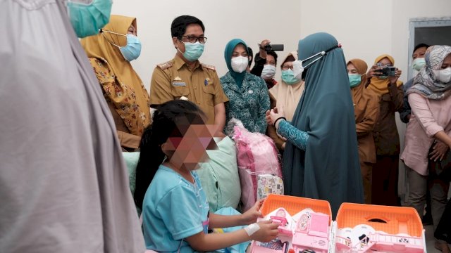Kondisi Anak Korban Kekerasan Semakin Membaik, Pemkab Gowa Aktif Berikan Trauma Healing