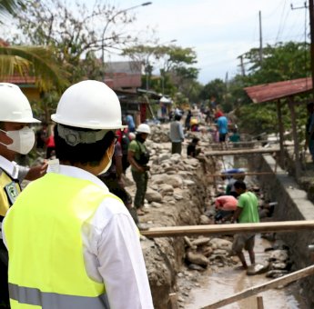 Pemda Lutra Gelontorkan Rp 1,5 Miliar Pembangunan Drainase Salu Matoto