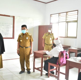 Palopo Mulai Terapkan PTM, Wali Kota Tinjau Proses Belajar