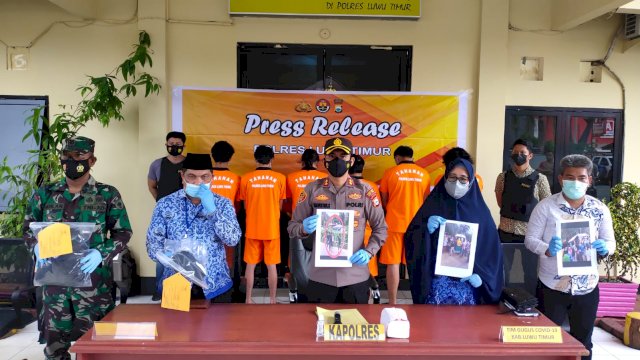 Enam Orang Ditetapkan Tersangka Pengambilan Paksa Jenazah Positif Covid-19 di Luwu Timur