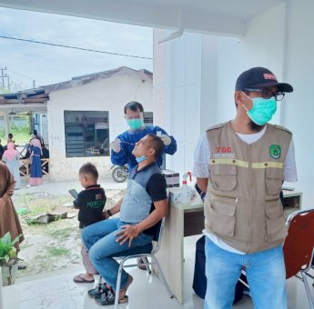 Jelang Pelantikan, 102 Kepala Desa Terpilih di Luwu Utara Jalani Swab Antigen