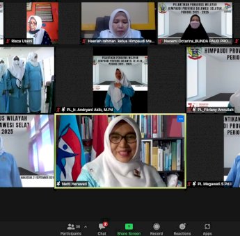 Naoemi Octarina Ajak Pengurus HIMPAUDI Sulsel Bersinergi Wujudkan PAUD Holistik Integratif