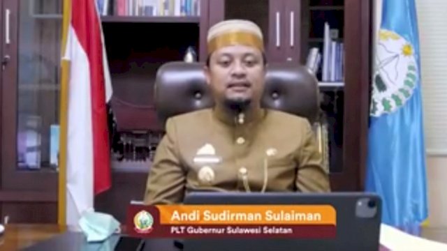 Plt Gubernur Sulsel, Andi Sudirman Sulaiman.