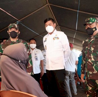 6.000 Warga Jadi Target Vaksinasi Kodim 1409 Bersama Pemkab Gowa