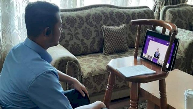 Bupati Sinjai Jadi Pembicara Opening Speech di Webinar Nasional Pendidikan