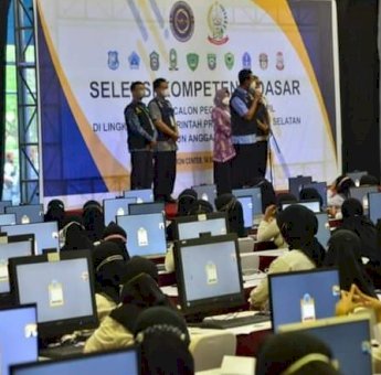 Andi Seto Pantau Langsung Proses SKD CPNS 2021 di Makassar