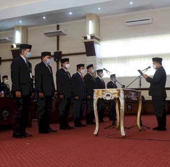 Plt Gubernur Sulsel Lantik 10 Pejabat Eselon II: Ingatkan Integritas, Profesionalisme dan Amanah