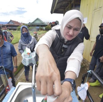 Bupati Lutra Resmikan Pamsimas Di Desa Hono, 687 Jiwa Dapat Layanan Air Bersih