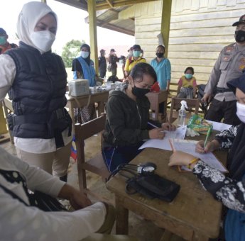 85 Persen Warga Desa Hono Kecamatan Seko Sudah Di Vaksin