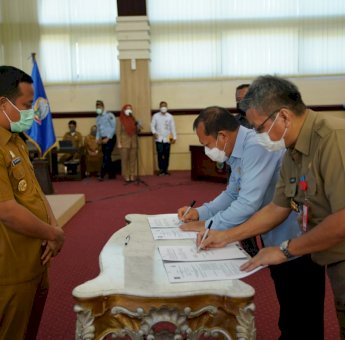 Kanwilkumham dan Dinsos Sulsel MoU Pembinaan Warga Lapas, Andi Sudirman Harap Ada Sertifikasi Pembinaan