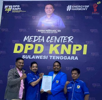 Nahkodai KNPI Kota Kendari, Filsafat Alamsyah Siap Sukseskan Musda KNPI Sultra