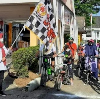 Semarak Haornas di Sinjai Ditutup dengan Fun Bike