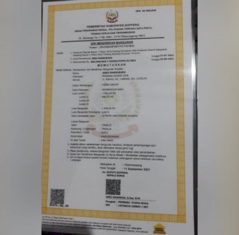 Akhirnya IMB Pembangunan Pasar Rakyat di Soppeng Terbit, Namun Tanggal Ditetapkan Sehari Setelah Dikeluarkan