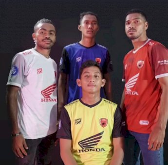 Jersey Terbaru PSM Diluncurkan, Honda Jadi Sponsor Utama