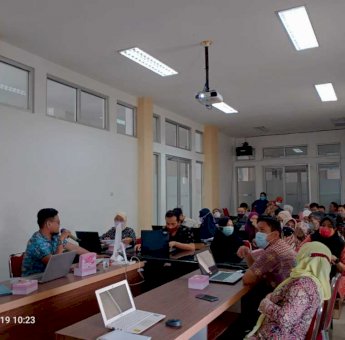 Dinas Perkim Palopo Monev Penginputan Akhir Renja PD Dalam SIPD