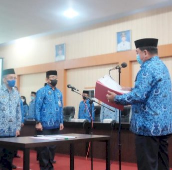 Lantik Pengurus Korpri Bantaeng, Abdu Hayat Harap Bisa Berikan Kontribusi Positif untuk Masyarakat