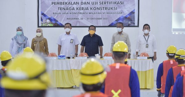 Anggota DPR RI Muhammad Fauzi Harap Pembekalan dan Sertifikasi Tenaga Konstruksi Lahirkan Tenaga Berkualitas