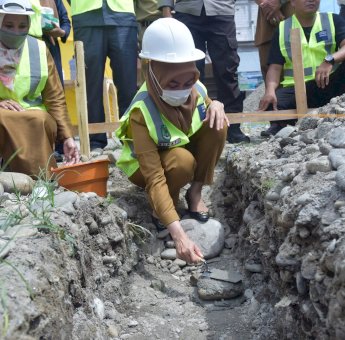 Pembangunan Pasar Rakyat Amassangan Malbar Dimulai