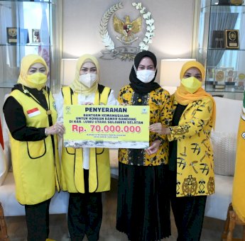 IIFPG DPR RI Serahkan Bantuan Untuk Penyintas Banjir Bandang Luwu Utara