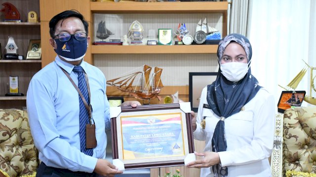 Raih Opini WTP LKPD TA 2020, Pemda Luwu Utara Terima Penghargaan dari Menkeu