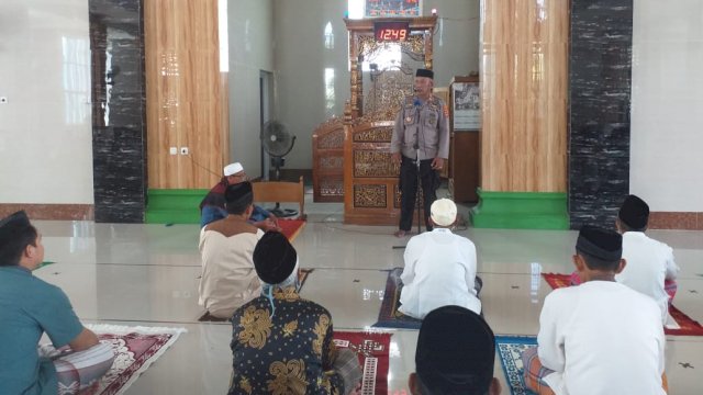 Jaga Kamtibmas Jelang Pilkades Antar Waktu, Ini Pesan Kapolsek Marioriawa Iptu Didit Rukmianto