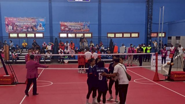 Sepaktakraw Sulsel Berhasil Sumbangkan Medali Emas di PON XX Papua