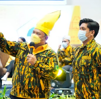 Andi Farid Kaswadi Dilantik Jadi Ketua AMPG Soppeng, Ilham Permana: Ini Jalan Menjadi Pemimpin