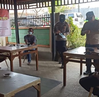 Operasi Bina Kusuma Lipu, Satuan Binmas Polres Soppeng Sasar Tempat Keramaian