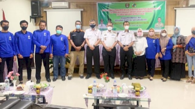 Pelatihan Manajemen Kewirausahaan berlangsung di Hotel Sermani Sengkang Kabupaten Wajo, Rabu (13/10/2021).