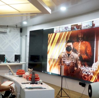 Lewat Virtual, Bupati Gowa Adnan Purichta Terima Penghargaan Anugerah Parahita Ekapraya 2020