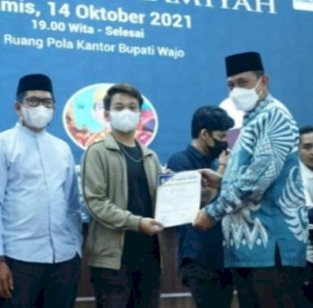 Bupati Amran Mahmud Sebut Karang Taruna Kabupaten Wajo Sangat Berkontribusi Dalam Pembangunan