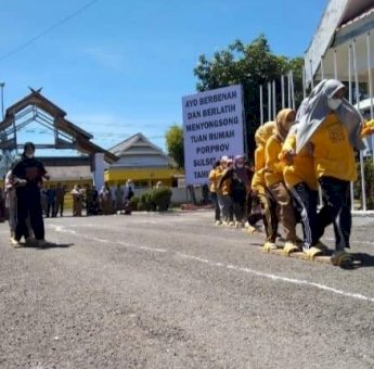 Peringatan Haornas, OPD lingkup Pemkab Sinjai Antusias Ikuti Berbagai Lomba
