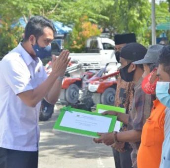 Meski Pandemi, Bantuan Untuk Petani di Sinjai Terus Berjalan