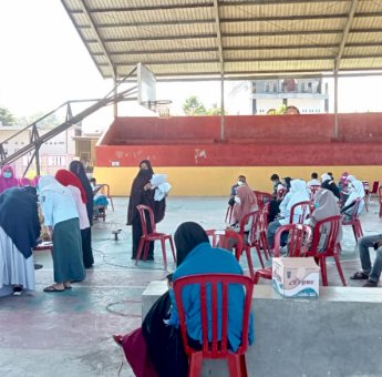 Vaksinasi Massal Kolaborasi Pemkab, Polres dan IMM Sinjai Diserbu Ribuan Warga