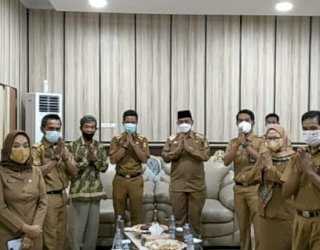 Secara Virtual, Bupati dan Ketua DPRD Wajo Terima Penghargaan Proklim Dari Kementerian LHK RI