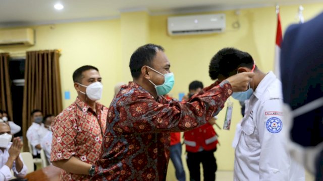 Pelatihan Assessment dan Distribusi Bantuan berlangsung di LPMP Sulsel, Jl. A.P. Pettarani.