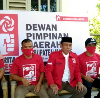 Dukung Percepatan Program Vaksinasi, Ini yang Dilakukan DPD PSI Majene