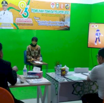 Peringati Sumpah Pemuda ke-93, Disporapar dan KNPI Parepare Gelar Pemilihan Pemuda Pelopor 2021