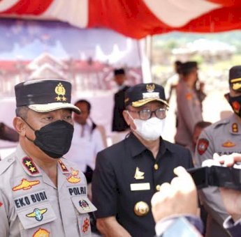 Aras Tammauni Apresiasi Kinerja TNI/Polri Dalam Vaksinasi Covid-19 di Mamuju Tengah