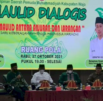 Jadi Pembicara Kunci Maulid Dialogis, Bupati Wajo Tekankan Pentingnya Kebersamaan dalam Keberagaman
